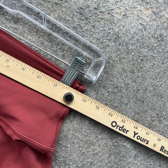 Lululemon Leggings Pants Women 4 Red Align High Rise Nulu Fabric Yoga Stretch - Picture 9 of 10